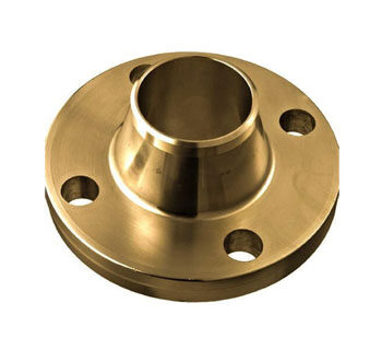 brida de cuello de soldadura de cobre y niquel